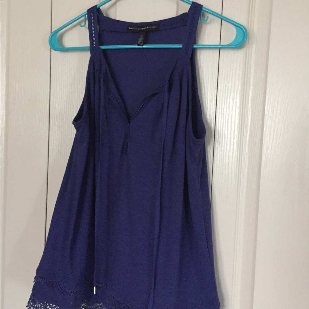 Blue tank top